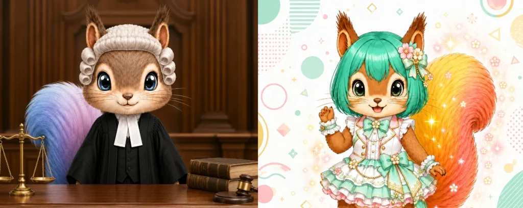 パーソナルカラー・カラリス　ヘアカラー　コスプレ