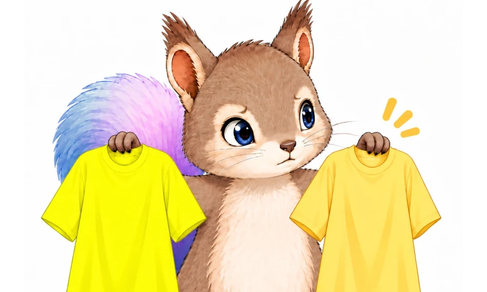 パーソナルカラー・カラリス　ブルーベースで黄色い服は着ていいの？